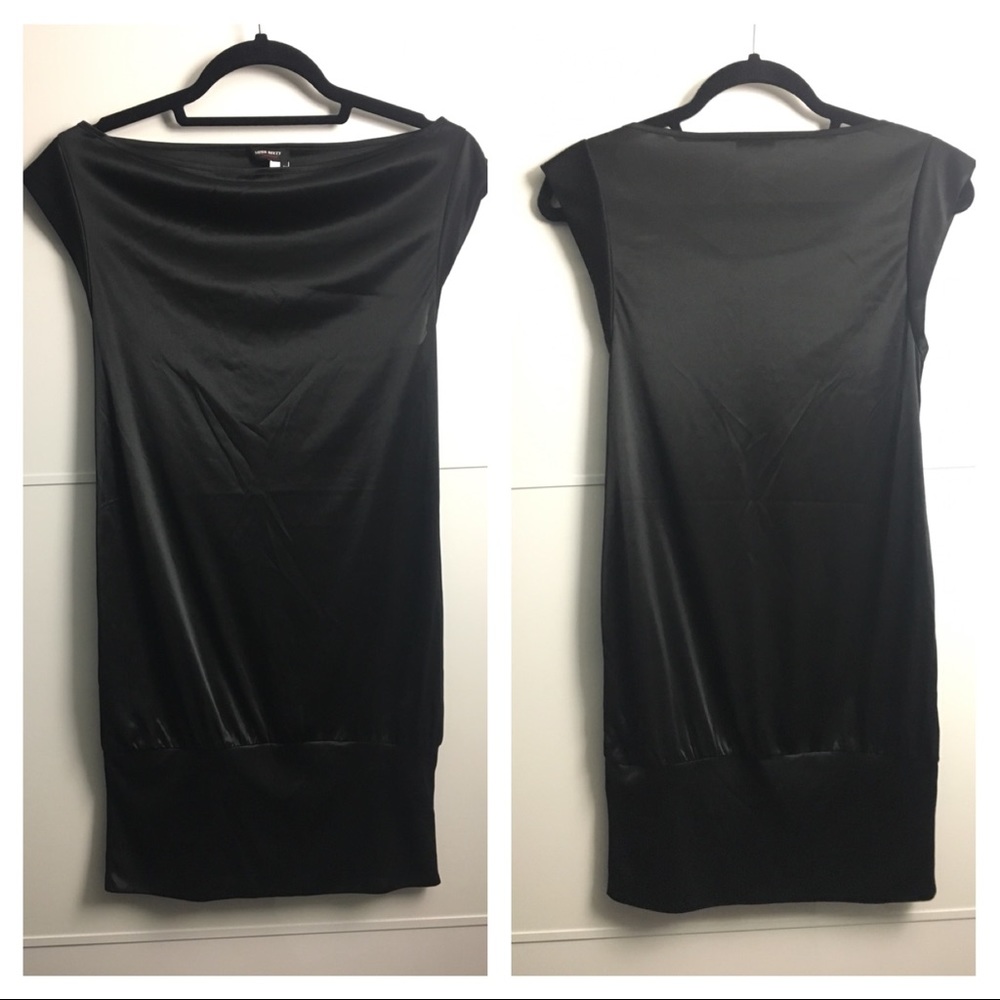 Miss Sixty Italian Mini Dress in Slinky Satin